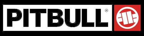 Pitbull brand logo with text and red square icon featuring a fist symbol